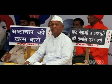 Watch The Anna Hazare Anthem - India Against Corruption - Main Hoon Anna - Indian Patriotic Songs Video