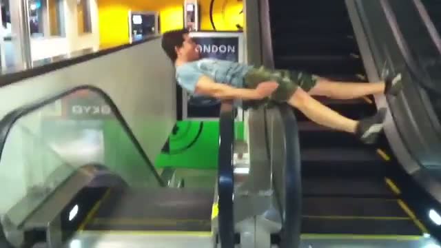 Watch Escalator Fail - hilarious u will laugh in the first 5 sec!  Video