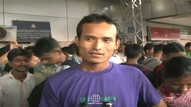 Watch Not fleeing, going home Assamese people Video