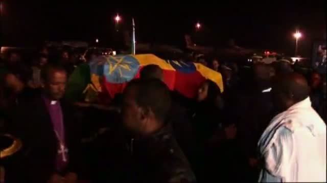 Watch Raw Video - Body of Ethiopian PM in Addis Ababa Video