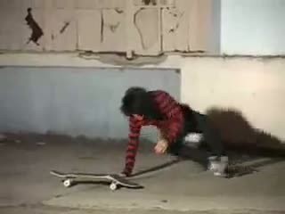 Watch Funny Broken Skateboard Doh  Video