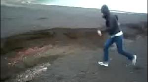 Watch This girl (tessa) tries to make the epic jump Video