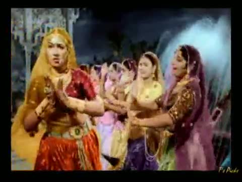 Watch Mohe Panghat Pe Nandlal - Mughal-E-Azam (1960) - Lata Mangeshkar - Shri Krishna Video