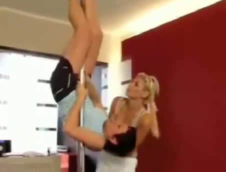 Watch Pole Dancing and Cat Fight  Video