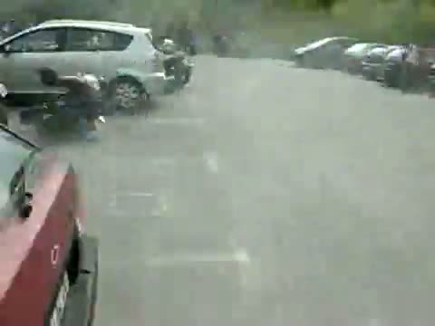 Watch Bike Burnout FAIL Video