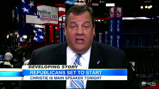 Watch Gov. Chris Christie Interview - 'Mitt Romney's Going to Have to Win This Campaign' Video