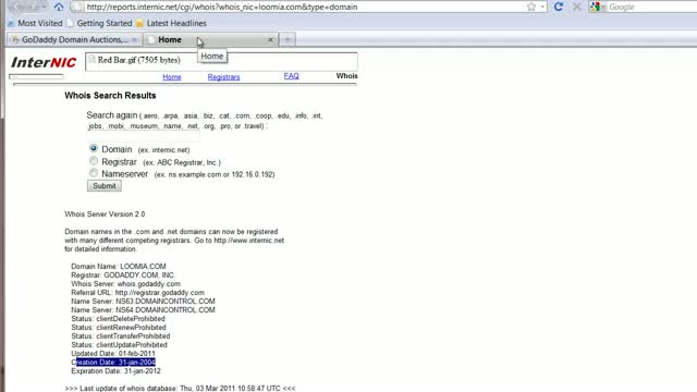 Watch Find Godaddy Auctions Pagerank, yahoo inlinks, Domain age, Dmoz , Yahoo Directory listing etc Video