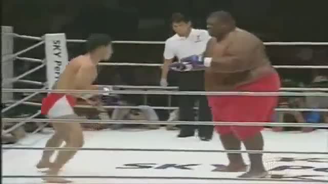 Watch Sumo Vs 169lbs amazing Video