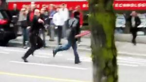 Watch Canadian Police Deal With Knife Wielding Man Video