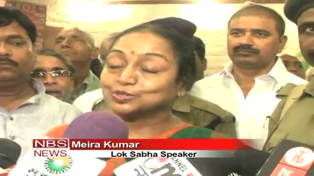 Watch Meira Kumar hopes for a peaceful House from Monday Video