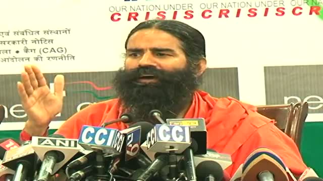 Watch Ramdev to start fresh agitation against Congress from Oct 2 Video
