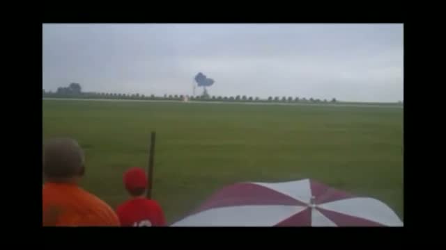 Watch Pilot Dead after Air Show Crash Video. Video