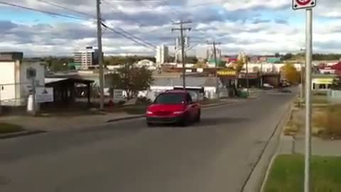 Watch Mini Van Mega Burnout  Video