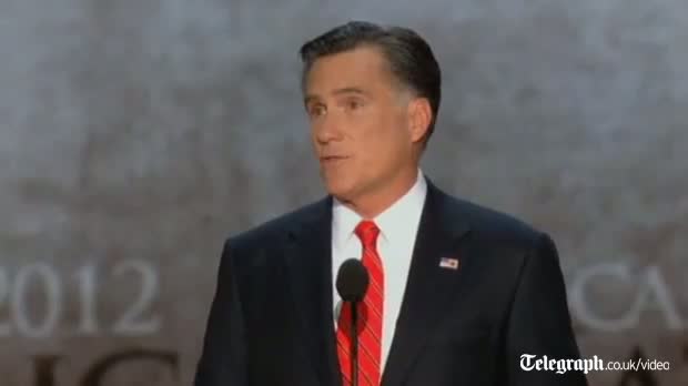 Watch Mitt Romney Speech Highlights - Republican candidate accepts presidential nomination Video
