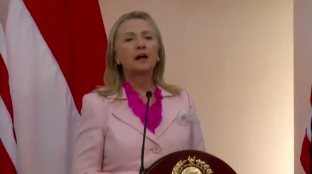Watch Clinton: Peshawar Bombing Is a 'Cowardly' Act Video
