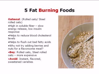 Watch 5 Fat Burning Foods Video