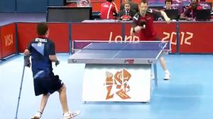 Watch Amazing Ping Pong Shot at Paralympics Video