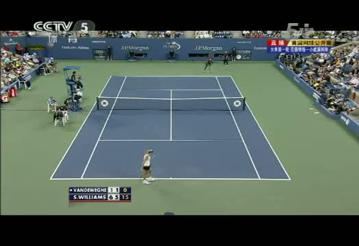 Watch Serena Williams vs Coco Vandeweghe Final Plays of 2 sets US open 2012 Round 2 Video