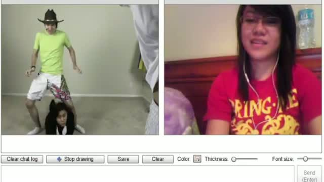 Watch GANGNAM STYLE on CHATROULETTE Video