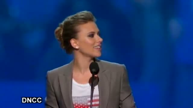 Watch Scarlett Johansson DNC Speech_ Vote for Obama Video