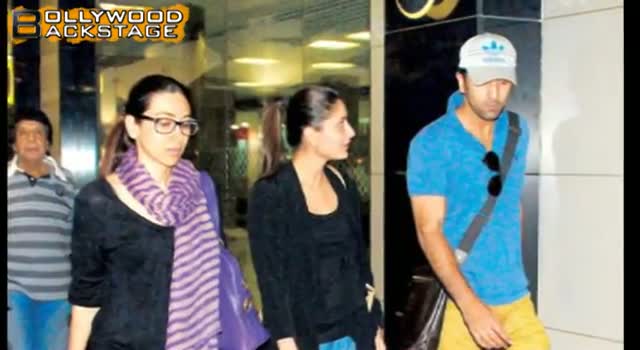 Watch Ranbir, Kareena & Karishma Kapoor UNITE Video