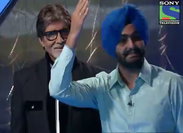 Watch KBC 2012 - Season 6 - Episode 1 - AB Special - Surtej Singh Punjabi Song - 7th Sept 2012 Video