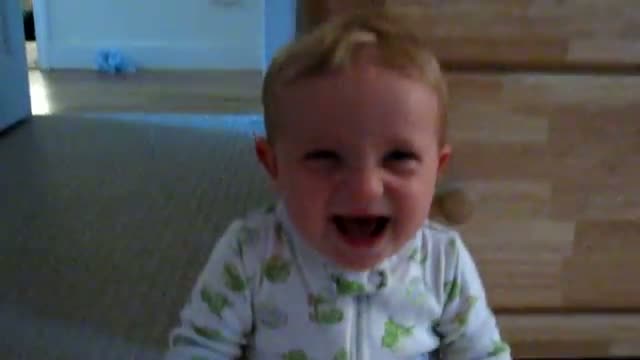 Watch Funny Laughing Baby Boy!! Video