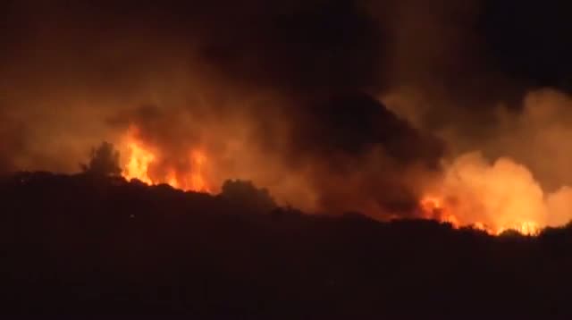 Watch Raw Video - Fires Burn 3,200 Acres in N. Calif. Video