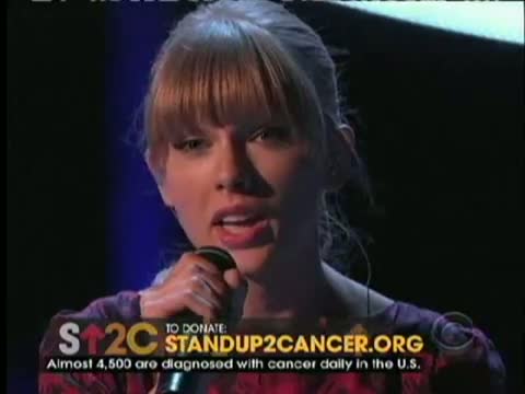 Watch Taylor Swift New Single 'Ronan' Stand Up To Cancer 2012 Performance Video