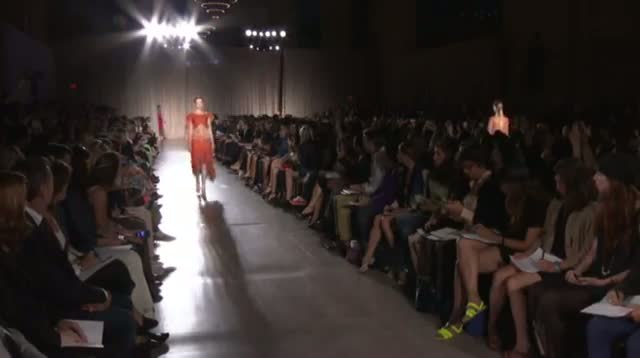 Watch Kardashian and West Hit Marchesa Fashion Show Video