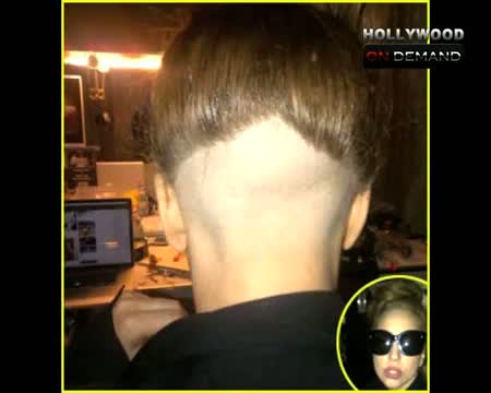 Watch Lady Gaga shaved her head as a tribute to her friend's late mother Video