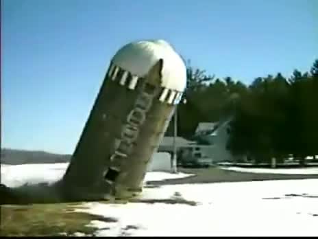 Watch Silo collapses very oddly Video