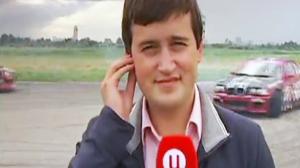 Watch Epic News Reporter Drift Fail Video
