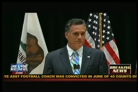 Watch Romney Responds to Leaked Fundraiser Video - Slams Obama Poverty Policies Video