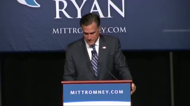 Watch Romney: Obama Approach Is 'government-centered' Video