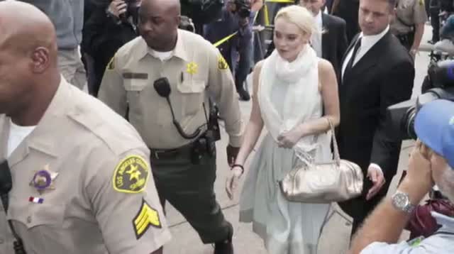 Watch Lindsay Lohan Arrested in NYC Video Video