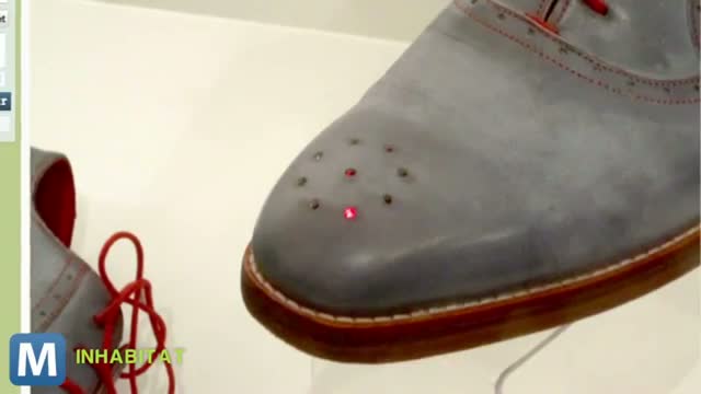 Watch Follow Your Feet Home With These GPS Shoes Video