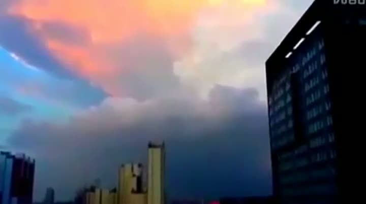 Watch INCREDIBLE Mushroom Cloud Over Beijing China Video