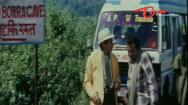 Watch Kodanda Ramudu Movie Scene - Brahmanandam Says Hilarious Crow Story To Kallu Chidambaram - Telugu Cinema Movies Video