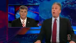 Watch Jon Stewart rants about 'Romney campaign headquarters,' aka Fox News Video