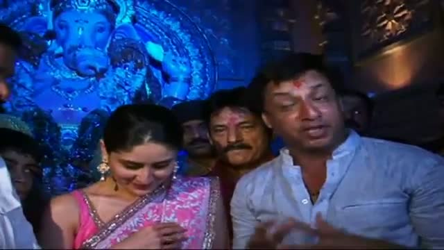 Watch Heroine seek Bappa's Blessings Video