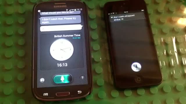Watch S. Voice vs Siri Video