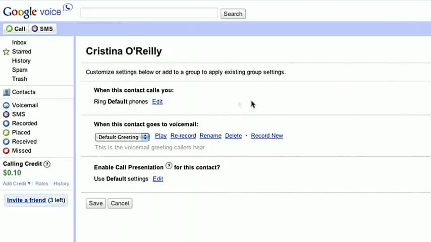 Watch Google Voice: Personalized Greetings Video