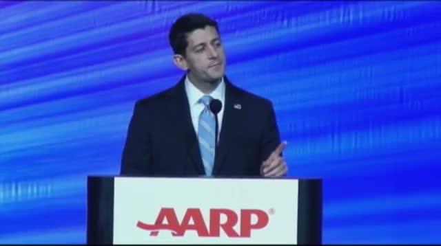 Watch Raw Video - Ryan Draws Boos at AARP Convention Video