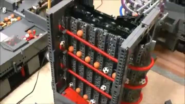 Watch Most Insane Lego Machine Ever Video
