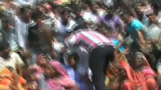 Watch Protest against wine shop in Varanasi turns violent Video