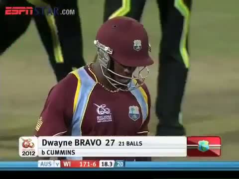 Watch AUSTRALIA vs WEST INDIES Match Highlights - ICC T20 World Cup 212 - Match 8 Video