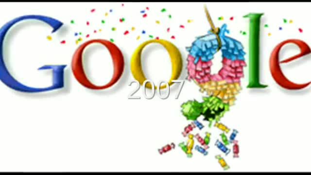 Watch Google Bithday Doodles (From 2012 To 2002) Video
