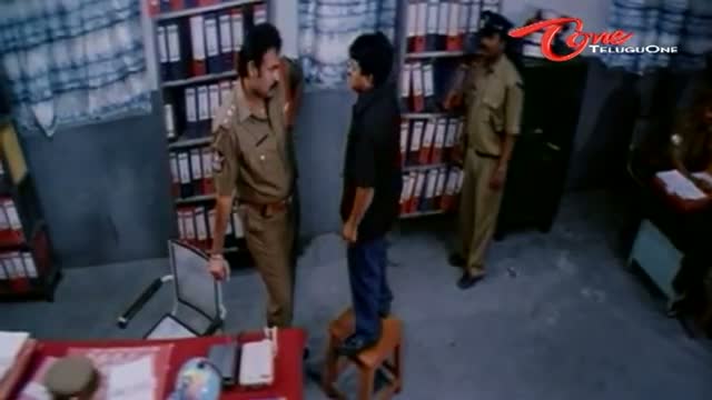Watch Telugu Comedy Scene From Prayatnam Movie - Nagendrababu As Police Officer Comedy With Potti Rambabu - Telugu Cinema Movies Video