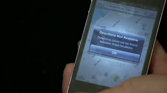 Watch Apple CEO: Sorry About Maps, Use Google Video